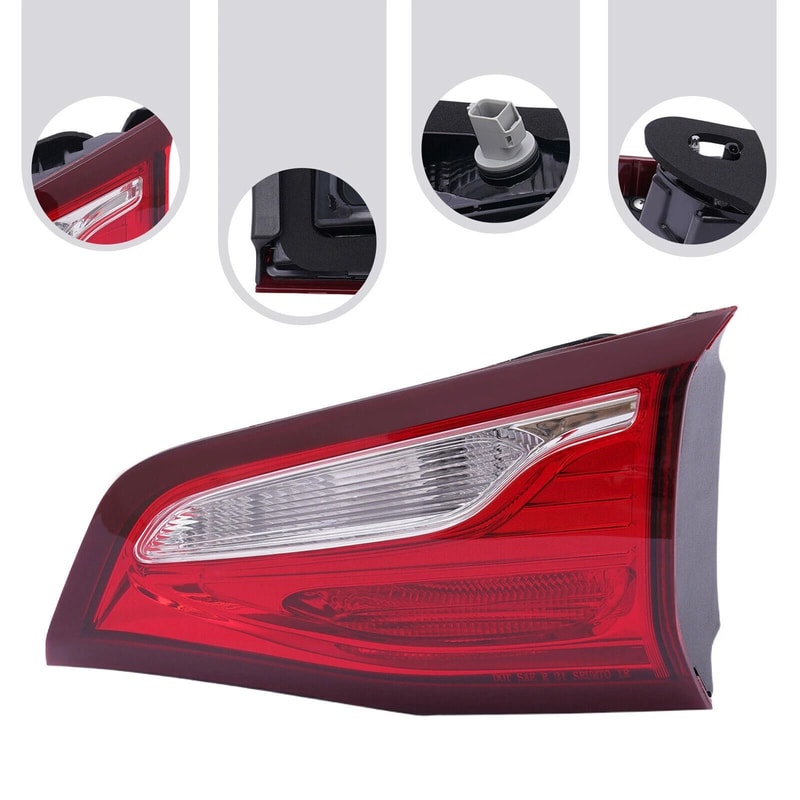 Premium Rear Right Halogen Tail Light Assembly For Chevy Equinox Direct Replacement 7