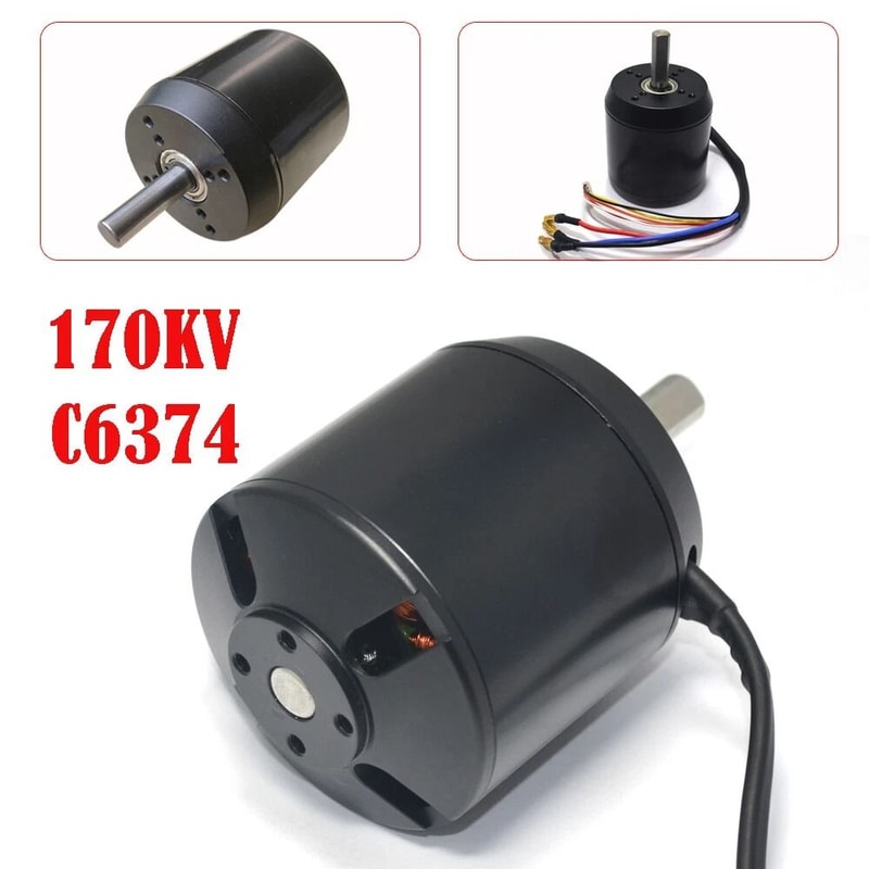 High Performance Longboard Brushless Belt Motor For Electric Skateboards 2