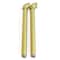 Premium Gold Industrial Pipe Wall Mounted Clothes Rack Stylish Metal Clothes Pole Shelf 2