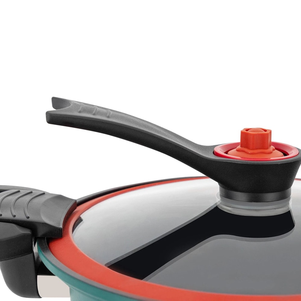 Premium Compact Micro Pressure Cooker Durable Stainless Steel Pressure Cooker With Non Stick Pot 3