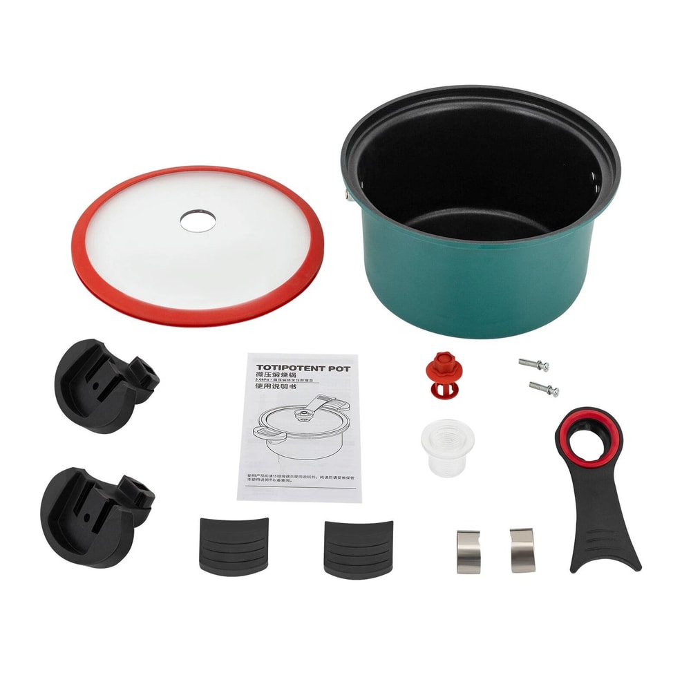 Premium Compact Micro Pressure Cooker Durable Stainless Steel Pressure Cooker With Non Stick Pot 19