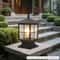 Elegant Aluminum Outdoor Post Light Lantern Landscape Garden Lamp 6