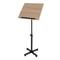 Premium Portable 360 Adjustable Lectern Stand With Laptop Holder Professional Presentation Podium 2