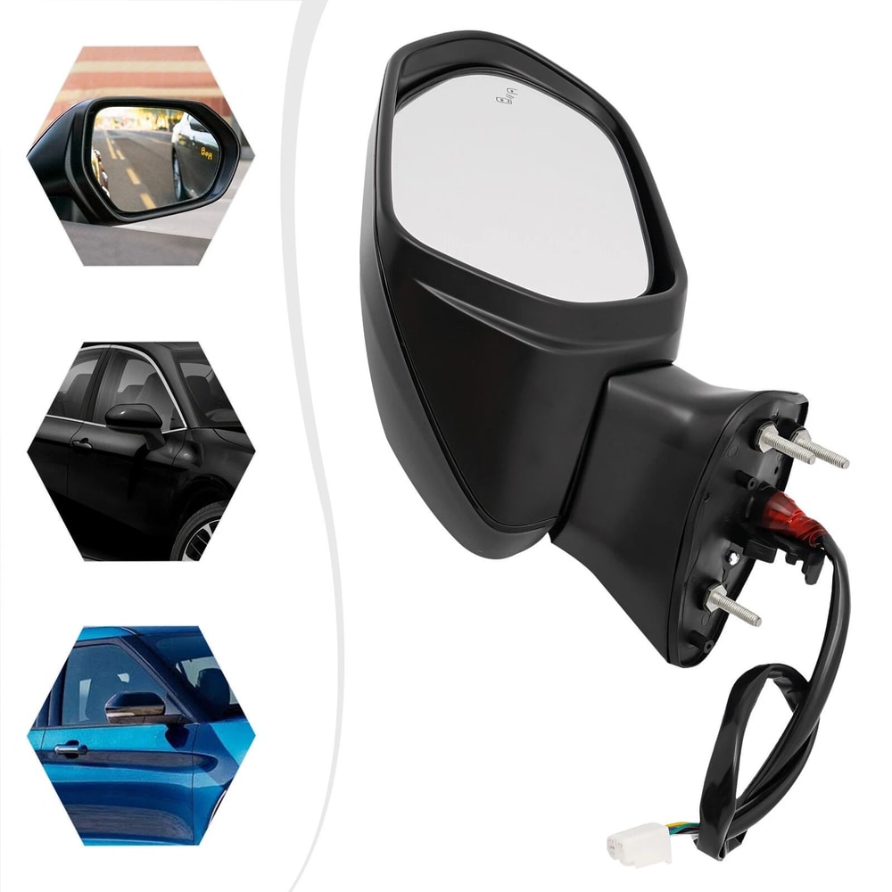 Premium Toyota Camry Side Mirror Replacement Passenger Right With Blind Spot Monitor Heated Functi 11