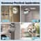 Premium Wide Angle Driveway Convex Security Mirror Blind Spot Safety Vision 11