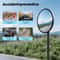 Premium Wide Angle Driveway Convex Security Mirror Blind Spot Safety Vision 13