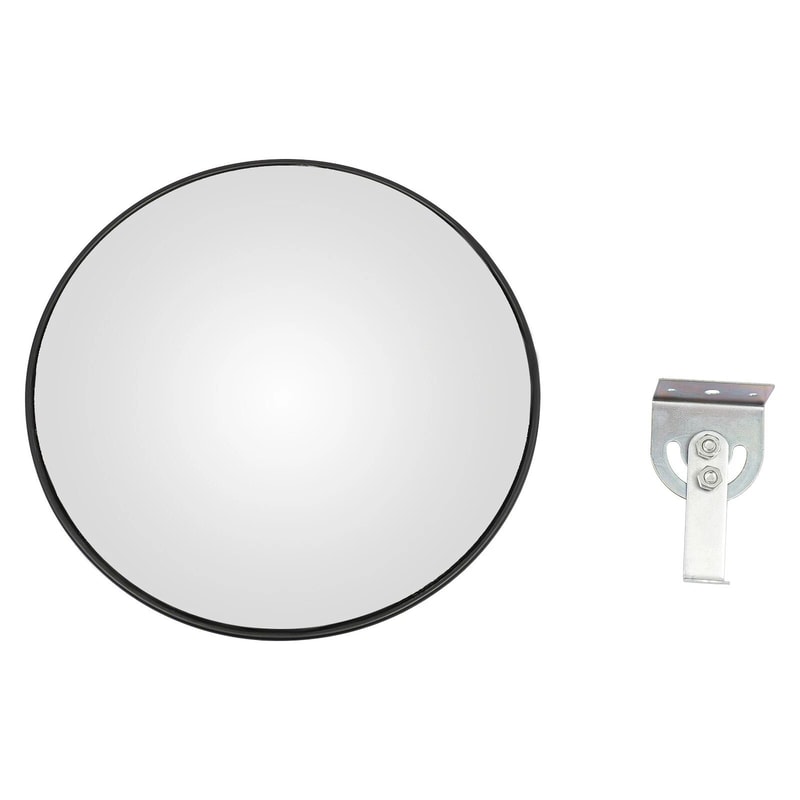 Premium Wide Angle Driveway Convex Security Mirror Blind Spot Safety Vision 4