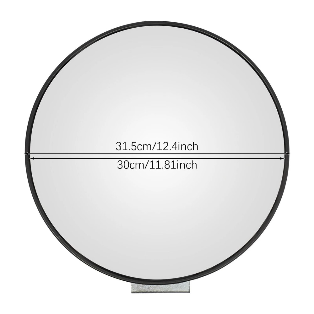 Premium Wide Angle Driveway Convex Security Mirror Blind Spot Safety Vision 7