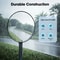 Premium Wide Angle Driveway Convex Security Mirror Blind Spot Safety Vision 8