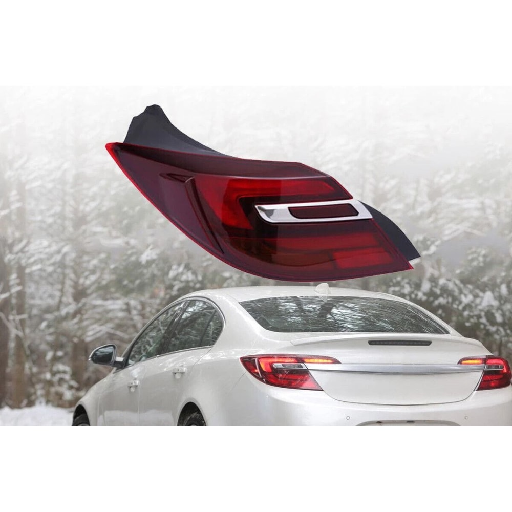 Premium Left Driver Side LED Tail Light Assembly For Buick Regal Direct Fit 1