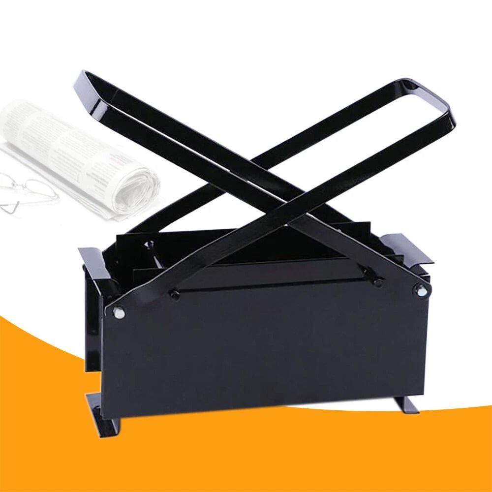 Heavy Duty Newspaper Briquette Maker Press For Paper Fuel Briquettes Recycle Waste Paper 1