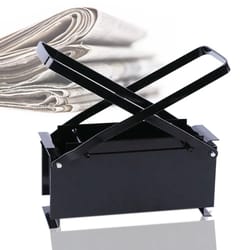 heavy duty newspaper briquette maker press for paper fuel briquettes & recycle waste paper