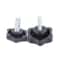 Heavy Duty Car Flag Pole Bracket With Dual Suction Cup Flag Mount Adjustable Support Kit 5