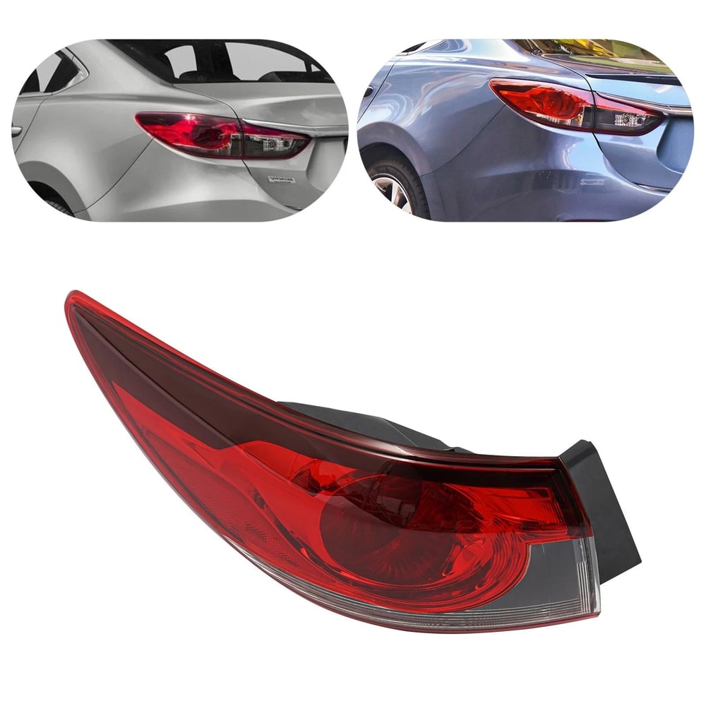 Mazda 6 Rear Halogen Tail Light Left Driver Side Direct Fit Replacement 1