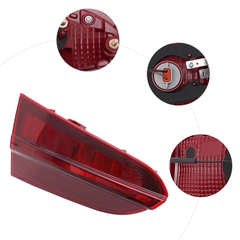 Left Rear Hyundai Santa Fe Tail Light Assembly Driver Side Replacement Brake Lamp 13