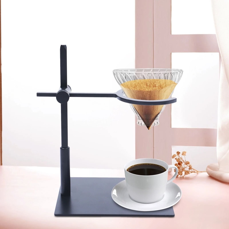 Adjustable Pour Over Coffee Stand Non Slip Coffee Rack Dripper Holder For Home Brew 8