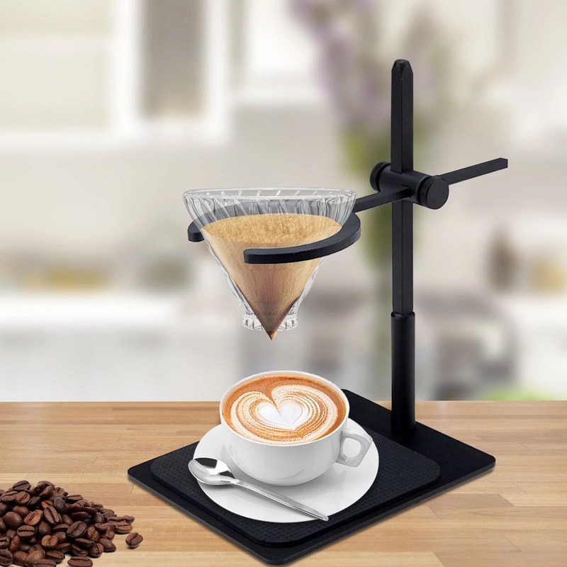 Adjustable Pour Over Coffee Stand Non Slip Coffee Rack Dripper Holder For Home Brew 9