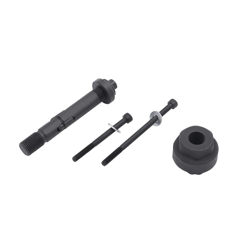 Precision Audi VW Crankshaft Pulley Removal Tool Vibration Damper Holding Tool Kit 3