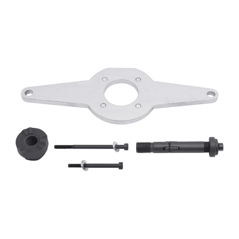 Precision Audi VW Crankshaft Pulley Removal Tool Vibration Damper Holding Tool Kit 8
