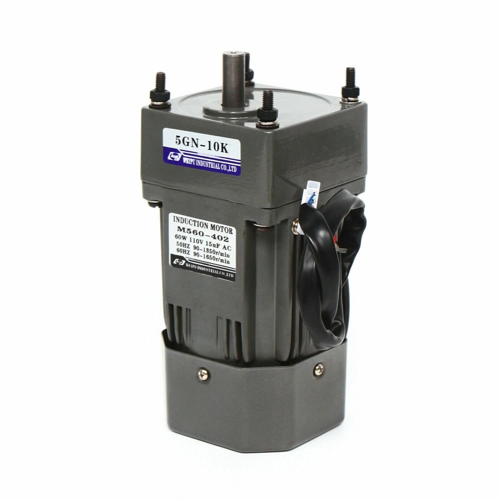 Premium AC Gear Motor With Variable Speed Controller Adjustable Single Phase Drive 2