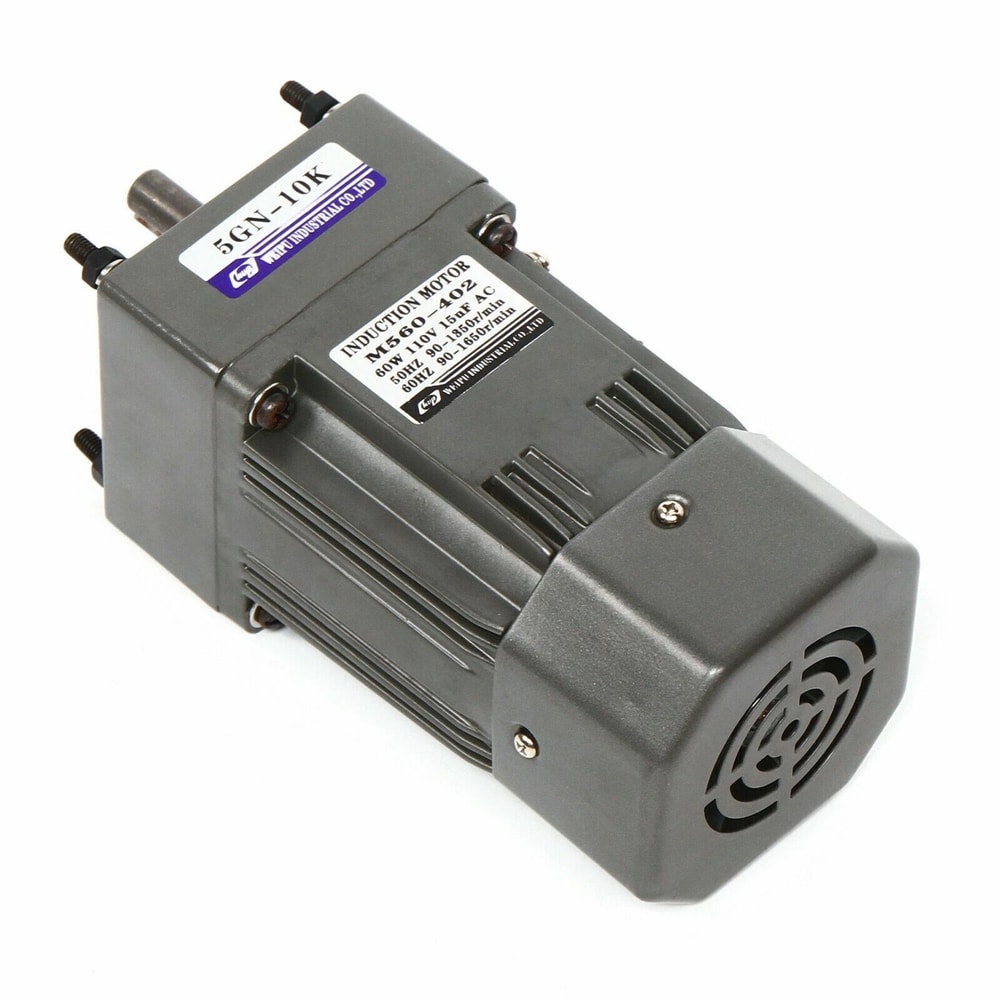 Premium AC Gear Motor With Variable Speed Controller Adjustable Single Phase Drive 5