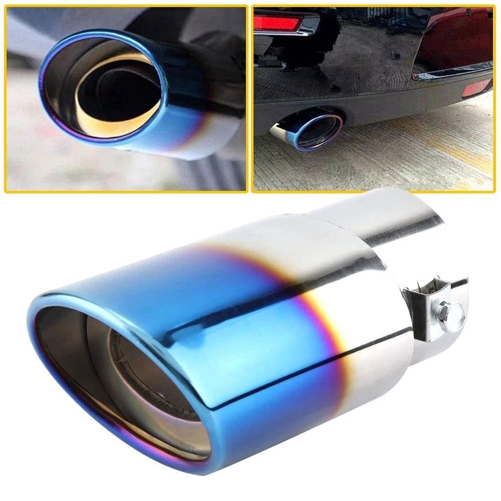 Premium Stainless Steel Universal Exhaust Tip Rear Muffler Tail Pipe Upgrade 9