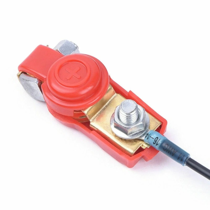 Heavy Duty Universal Car Battery Terminals Positive Negative Clamps 6