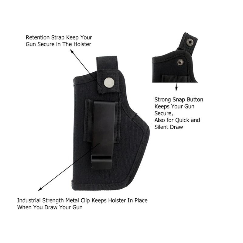 Universal Concealed Carry Holster For Pistols IWB OWB Tactical Waistband Gun Holster 1