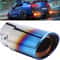 Premium Universal Stainless Steel Exhaust Pipe Tip Rear Muffler Tail Upgrade 0