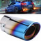 Premium Universal Stainless Steel Exhaust Pipe Tip Rear Muffler Tail Upgrade 0