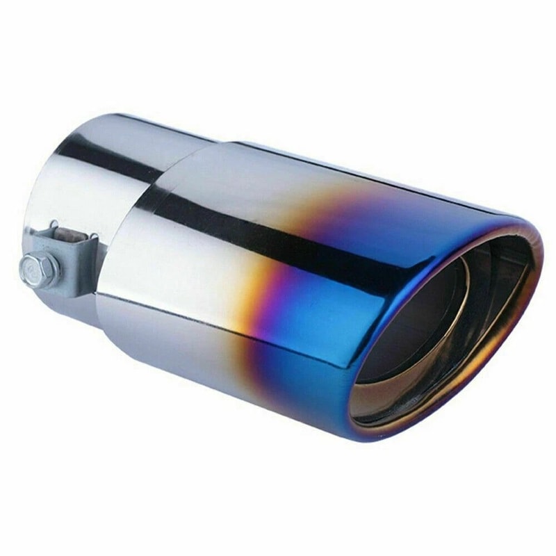 Premium Universal Stainless Steel Exhaust Pipe Tip Rear Muffler Tail Upgrade 2