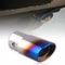 Premium Universal Stainless Steel Exhaust Pipe Tip Rear Muffler Tail Upgrade 6