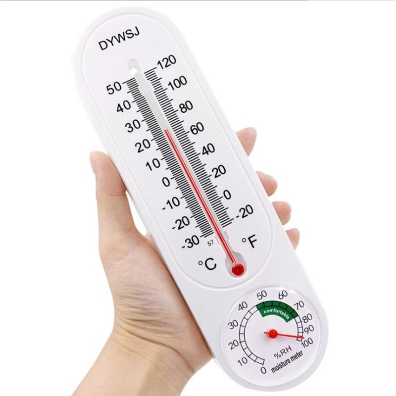 Ultimate Indoor Outdoor Wall Thermometer Humidity Meter For Garden Greenhouse 1