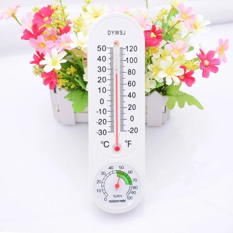 Ultimate Indoor Outdoor Wall Thermometer Humidity Meter For Garden Greenhouse 11