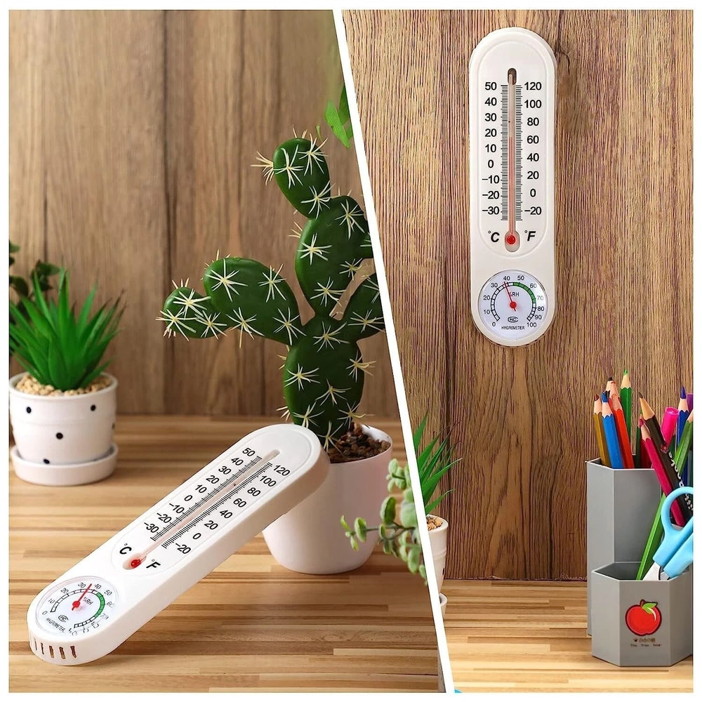 Ultimate Indoor Outdoor Wall Thermometer Humidity Meter For Garden Greenhouse 6