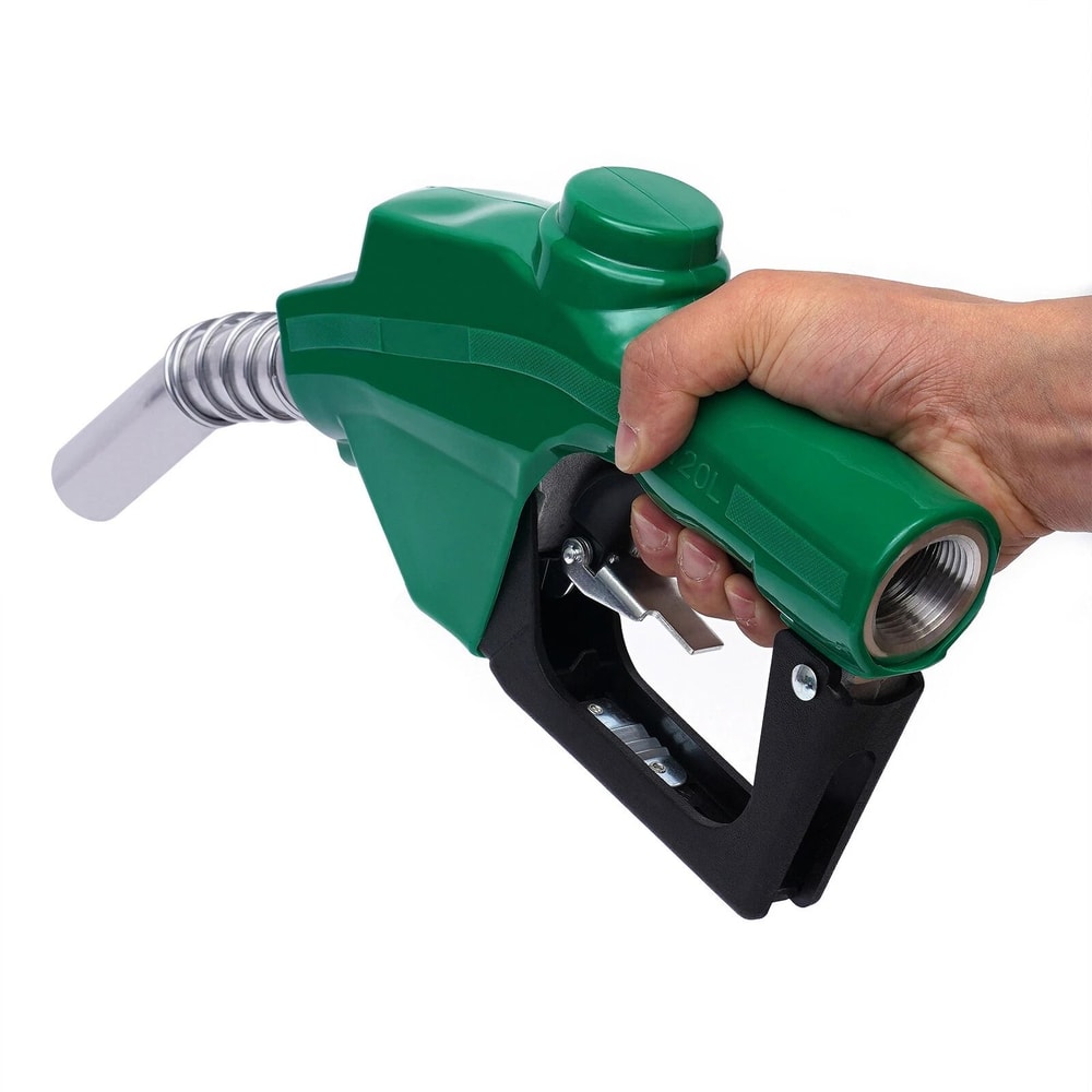 Heavy Duty Fuel Nozzle Manual Diesel Transfer Trigger Hose Nozzle 0