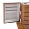 Vintage Wooden Jewelry Storage Box Large 5 Drawer Jewelry Organizer Cabinet 11