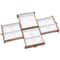 Vintage Wooden Jewelry Storage Box Large 5 Drawer Jewelry Organizer Cabinet 5