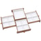 Vintage Wooden Jewelry Storage Box Large 5 Drawer Jewelry Organizer Cabinet 5