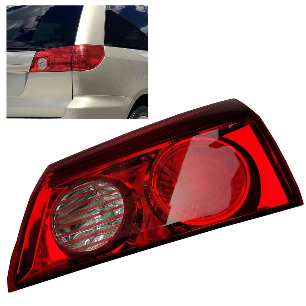 Premium Right Inner Tail Light Rear Brake Lamp For Toyota Sienna Replacement 2