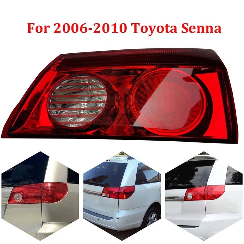 Premium Right Inner Tail Light Rear Brake Lamp For Toyota Sienna Replacement 7