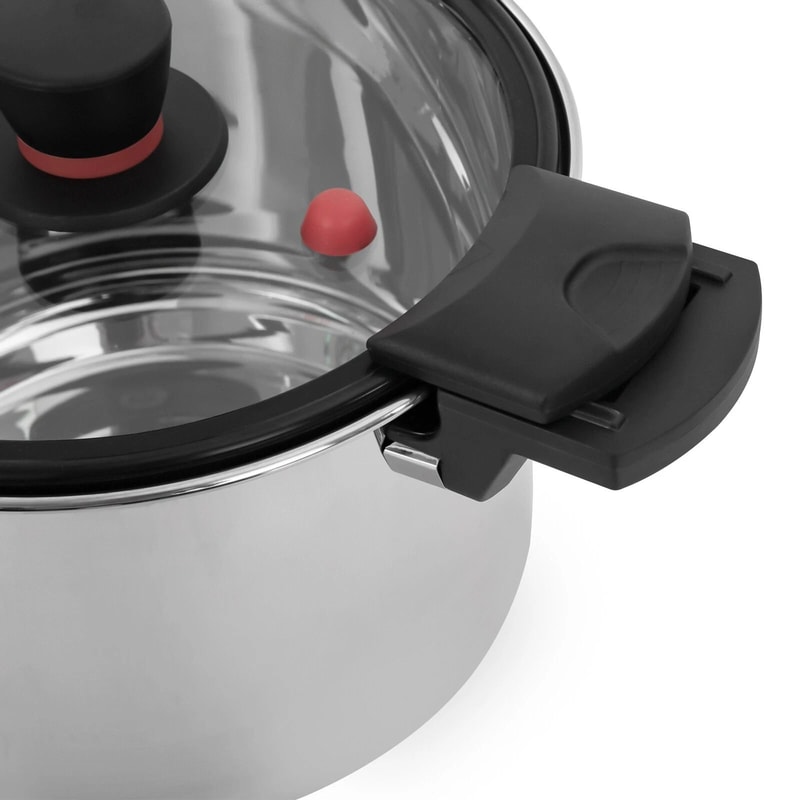 Premium Stainless Steel Pressure Pot Cooker Durable Stovetop Kitchen Pressure Pot 10