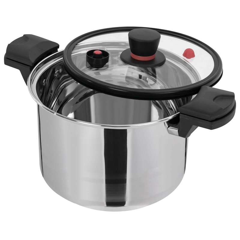 Premium Stainless Steel Pressure Pot Cooker Durable Stovetop Kitchen Pressure Pot 12
