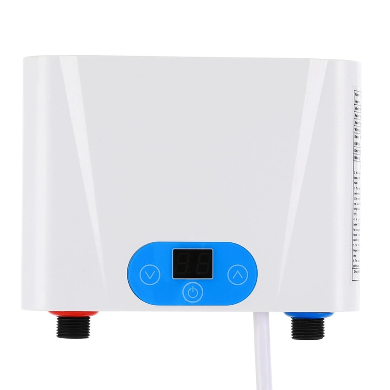 Electric Tankless Water Heater Under Sink Instant Hot Water 9