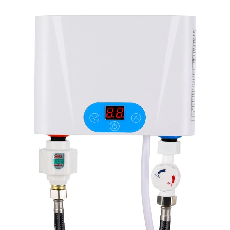 Electric Tankless Water Heater Under Sink Instant Hot Water 10