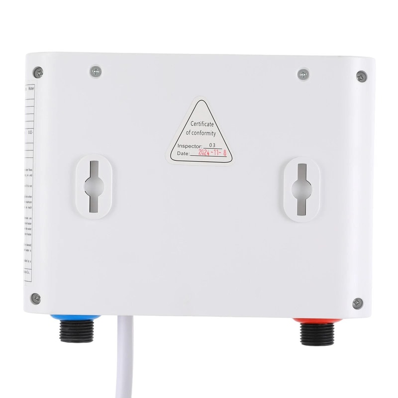 Electric Tankless Water Heater Under Sink Instant Hot Water 5