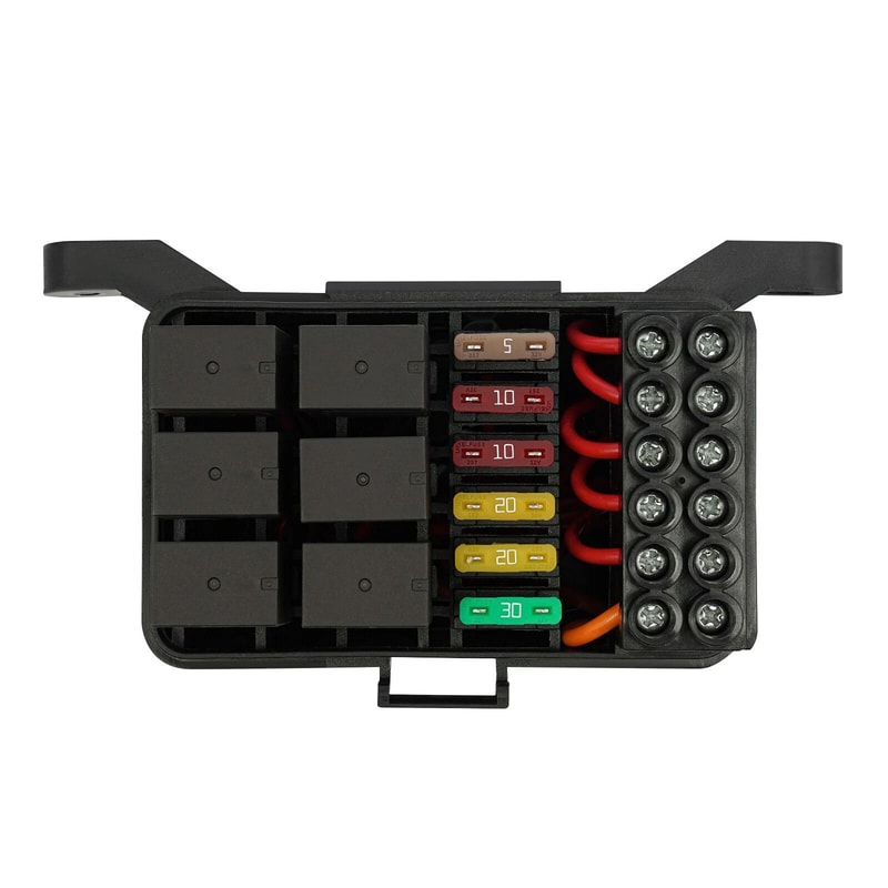 Premium 6 Gang Marine Switch Panel Control Box For YachtRV 7