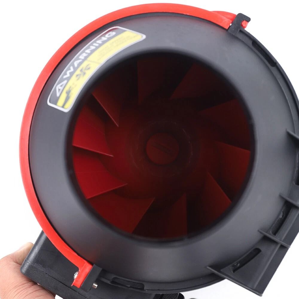 Waterproof Inline Duct Fan Powerful Exhaust Ventilation Airflow Blower 3