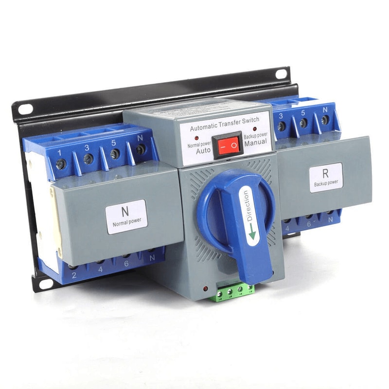 Premium 63A 4P Automatic Transfer Switch Dual Power Generator Changeover Switch Kit 0