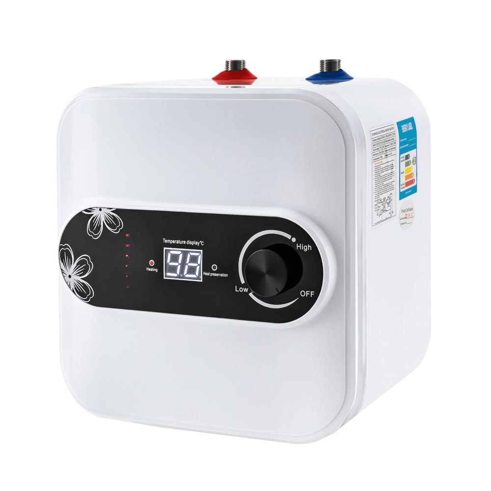 Compact Electric Mini Tank Water Heater For RV Under Sink Hot Water 4